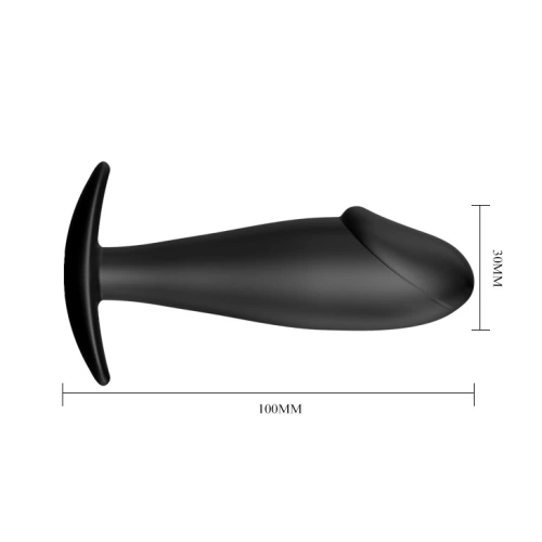 Pretty Love Small Realistic 100% Silicone Butt Plug [4]