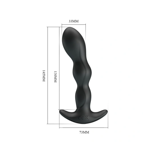Pretty Love Rechargeable Silicone Vibrating Anal Stimulator [5]