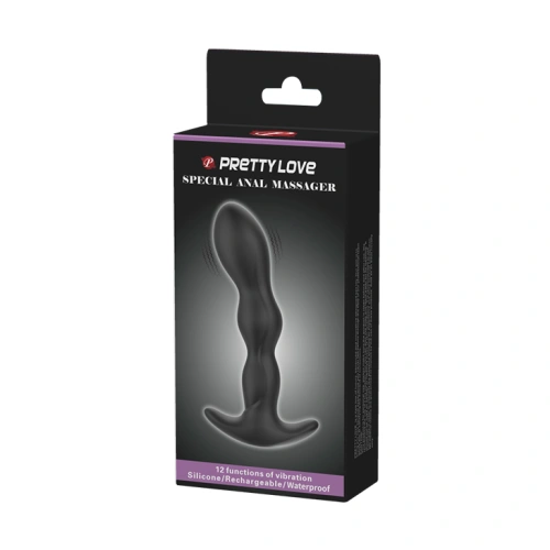Pretty Love Rechargeable Silicone Vibrating Anal Stimulator [6]