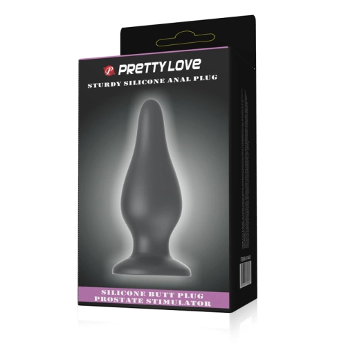 Large Silicone Butt plug with Vacuum Base Sturdy [4]