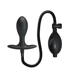 Inflatable anal expander with additional weight Inflatable Plug II