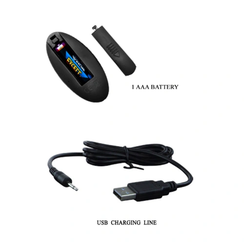 Nina - Magic Jingers Rechargeable Vibrating and Thrusting Remote Control Anal Toy [4]