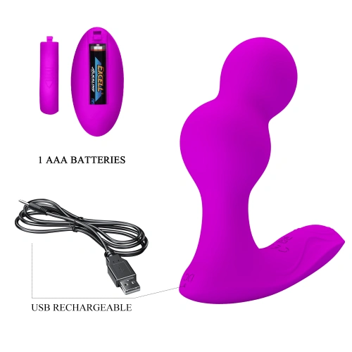 Terrance Remote Control Rechargeable Anal Stimulator [5]