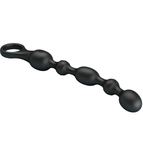 Dilyana- Rechargeable Vibrating Anal Silicone Van Rosary [3]