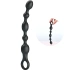 Dilyana- Rechargeable Vibrating Anal Silicone Van Rosary [4]