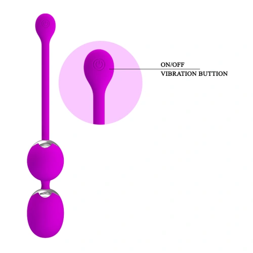 Vibrating vaginal honey balls. silicon with USB charging Werner [4]