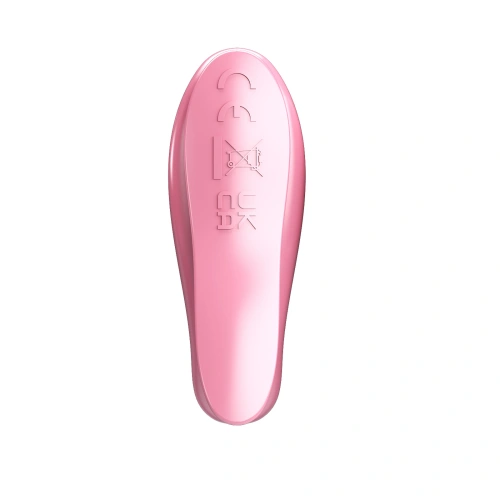 Nina - Pretty Love Leaf Rechargeable Vibrating Nipple Clips Pink [4]