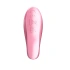 Nina - Pretty Love Leaf Rechargeable Vibrating Nipple Clips Pink [4]