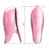Nina - Pretty Love Leaf Rechargeable Vibrating Nipple Clips Pink [5]