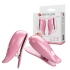 Nina - Pretty Love Leaf Rechargeable Vibrating Nipple Clips Pink [7]