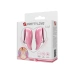 Nina - Pretty Love Leaf Rechargeable Vibrating Nipple Clips Pink [8]