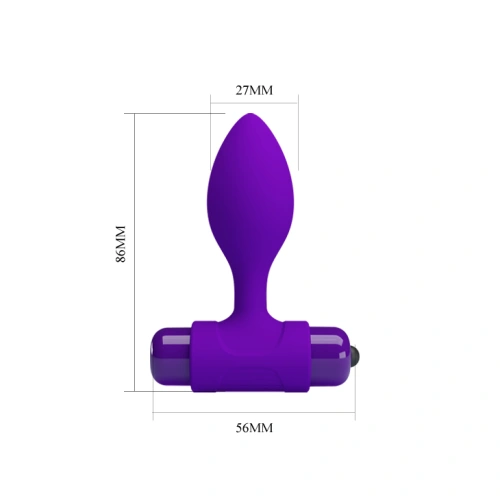 Vibrating anal dilator VIbra Plug purple [6]