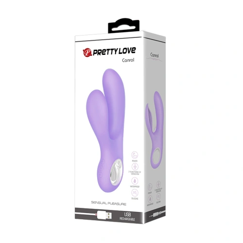 Dilyana - Rechargeable rabbit vibrator made of silicone Canrol [8]