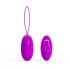 Joyce silicone rechargeable vibro egg purple