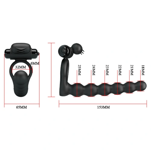 Hercules vibrating anal dildo ring [6]
