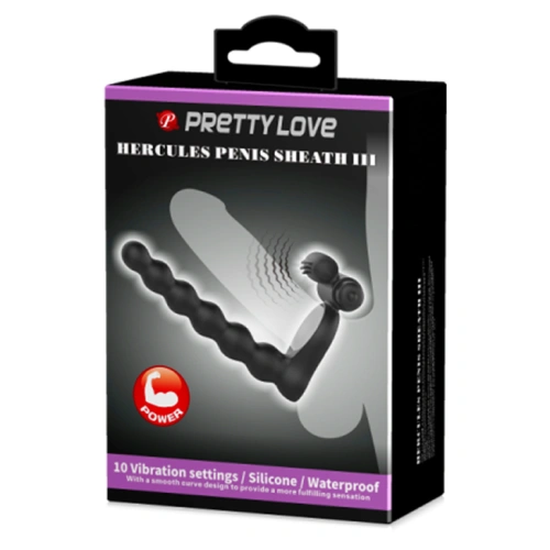 Hercules vibrating anal dildo ring [7]