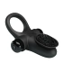 Nina - Vibrating penis ring made of silicone with a clitoral stimulator Vibrant Penis Ring II black [2]