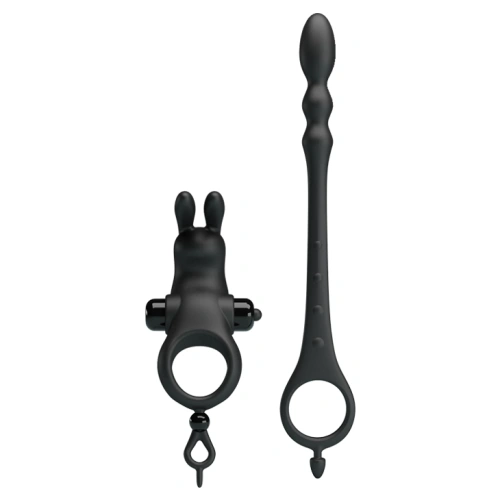 Ralitsa Vibrating penis ring with clitoral and anal stimulation Penis Sleeve V [3]