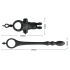 Ralitsa Vibrating penis ring with clitoral and anal stimulation Penis Sleeve V [4]