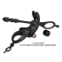 Ralitsa Vibrating penis ring with clitoral and anal stimulation Penis Sleeve V [5]