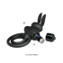 Vibrating double cock ring|silicone clitoris stimulator [5]
