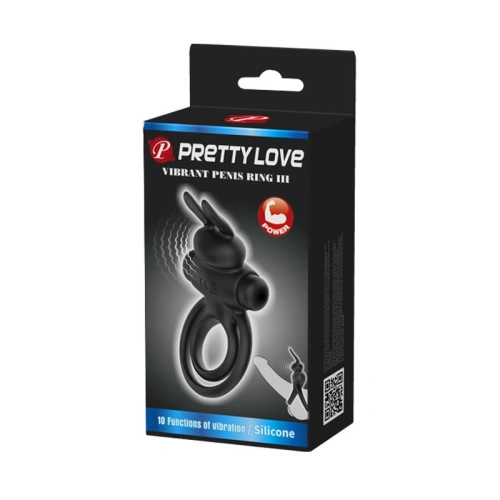 Vibrating double cock ring|silicone clitoris stimulator [6]