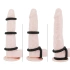 3 pcs. Titan Silicone Ribbed Cock Rings [4]