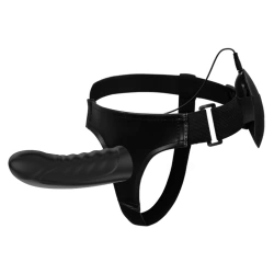 Marvin silicone vibrating strap-on penis belt for men