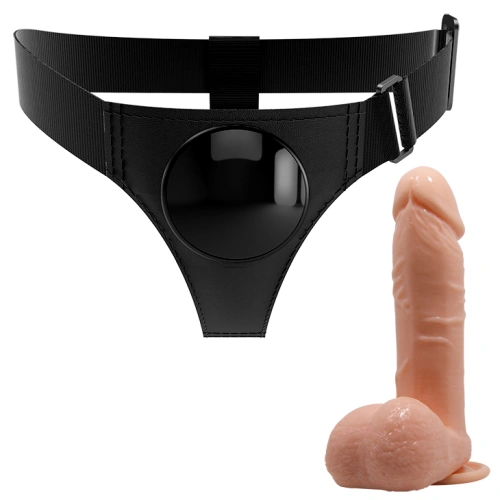 Strap-on set with vacuum grip and realistic Tom dildo [7]