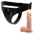 Strap-on set with vacuum grip and realistic Tom dildo