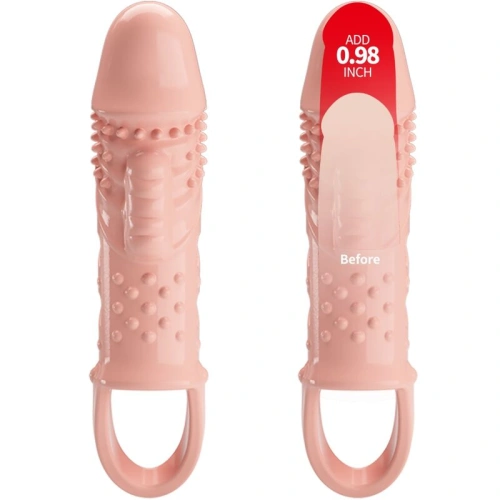 Vibrating penis extender with testicle ring Cecelia body [1]