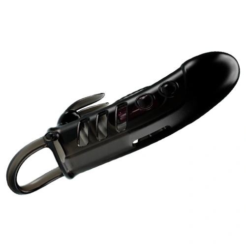 Sloane vibrating penis extender with ears black [2]