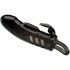 Sloane vibrating penis extender with ears black