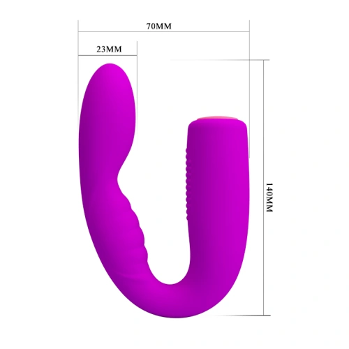 ​Flexible multifunctional vibrating massager made of Quintion silicone [4]