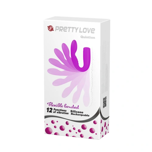 ​Flexible multifunctional vibrating massager made of Quintion silicone [8]
