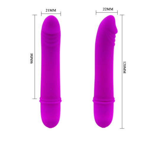 Beck Small Silicone Purple Vibrator [5]