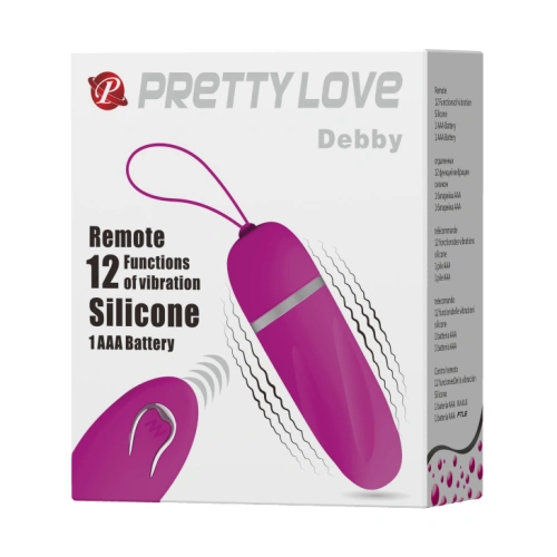 Debby Silicone Wireless Vibrating Egg [6]