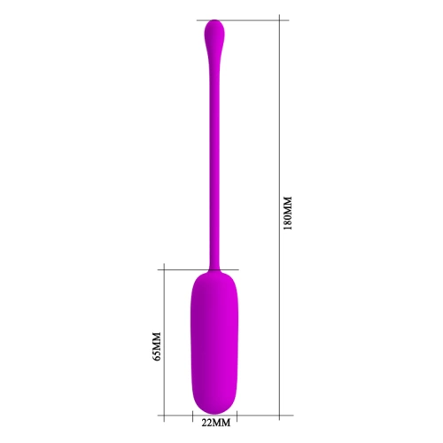 Rechargeable Vibro Egg Joyce Purple [3]