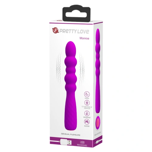 Monroe Rechargeable Vibrating Anal Stimulator Purple [7]
