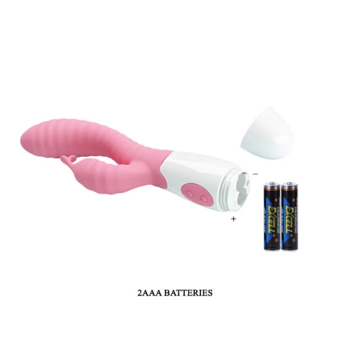 G-spot rabbit vibrator made of silicone Hyman pink [3]