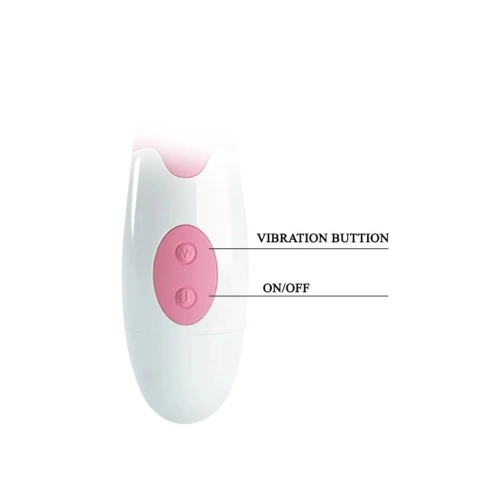 G-spot rabbit vibrator made of silicone Hyman pink [4]