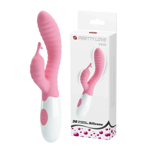 G-spot rabbit vibrator made of silicone Hyman pink [6]