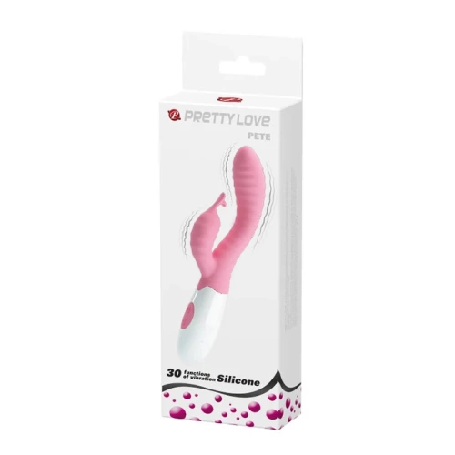G-spot rabbit vibrator made of silicone Hyman pink [7]