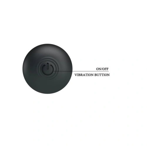 Powerful rechargeable bullet vibrator Pretty Love Power black [3]