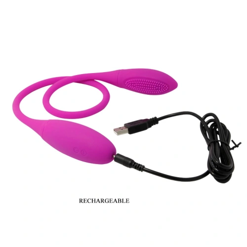Pretty Love Snaky Vibe Vibrator Pink [5]