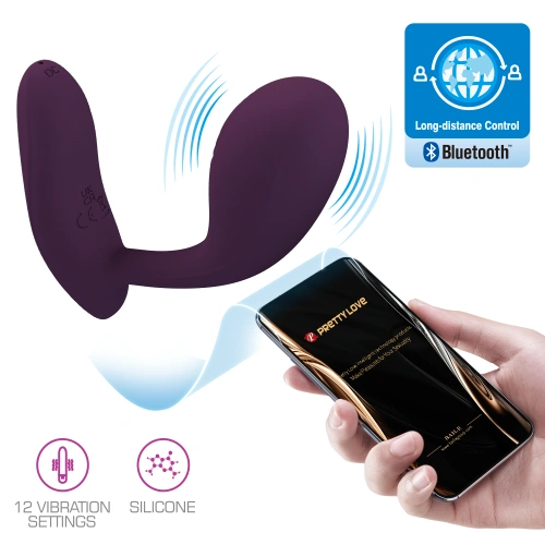 Nina - Pretty Love Baird Mobile App Controlled Rechargeable Vibrating Stimulator [6]