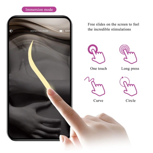 Rechargeable Soft Silicone Vibro Egg with Pretty Love Casper Mobile App [14]