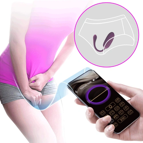 Rechargeable Soft Silicone Vibro Egg with Pretty Love Casper Mobile App [6]