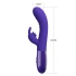 Cerberus Youth Mini Tongue Rechargeable Silicone Rabbit Vibrator Purple [6]