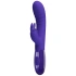 Cerberus Youth Mini Tongue Rechargeable Silicone Rabbit Vibrator Purple